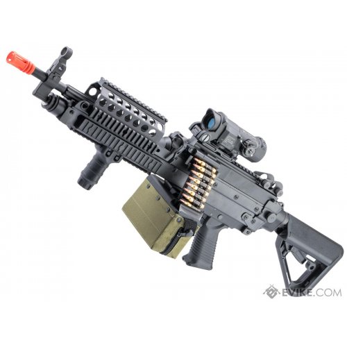 A&K x SP Systems Custom FN Licensed MK46 Mod.1 Light Machine Gun 